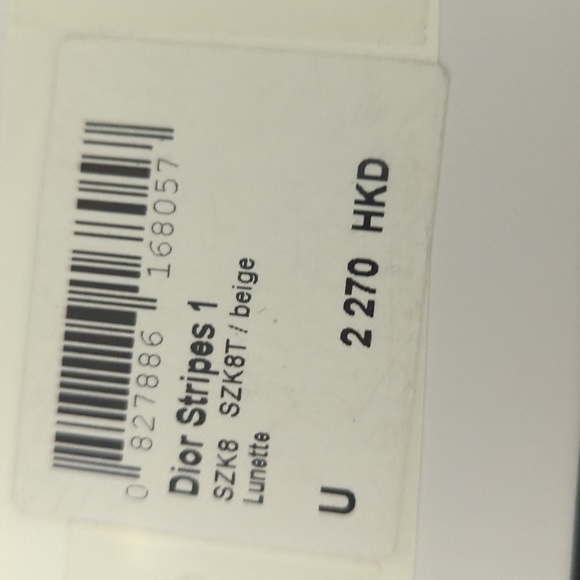 Rare Retro 2000's Dior stripes sunglasses 😎 beautiful perfect condition! - Picture 6 of 8